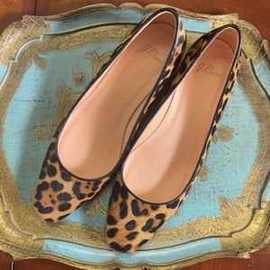 J Crew Leopard Pumps
